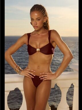 Shell-Accent Bikini Set - Women Swim